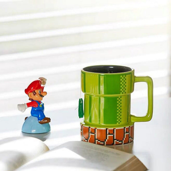 Suepr Mario Bros Pipe Mug