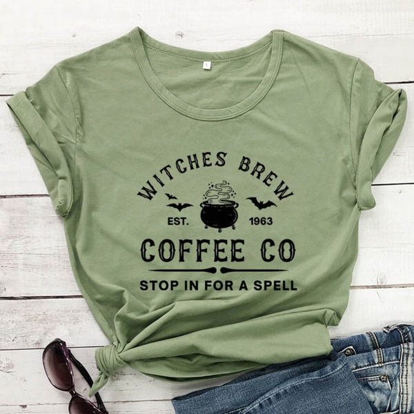 Witches Brew Coffee Co Women T-shirt