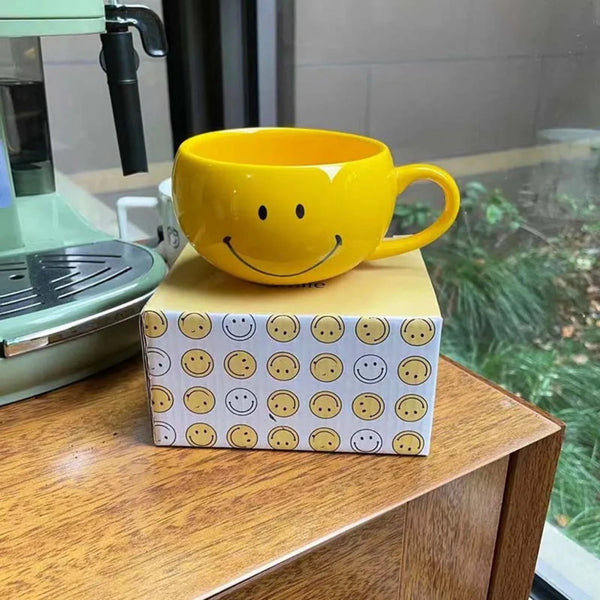 Happy Smiley Face Mug