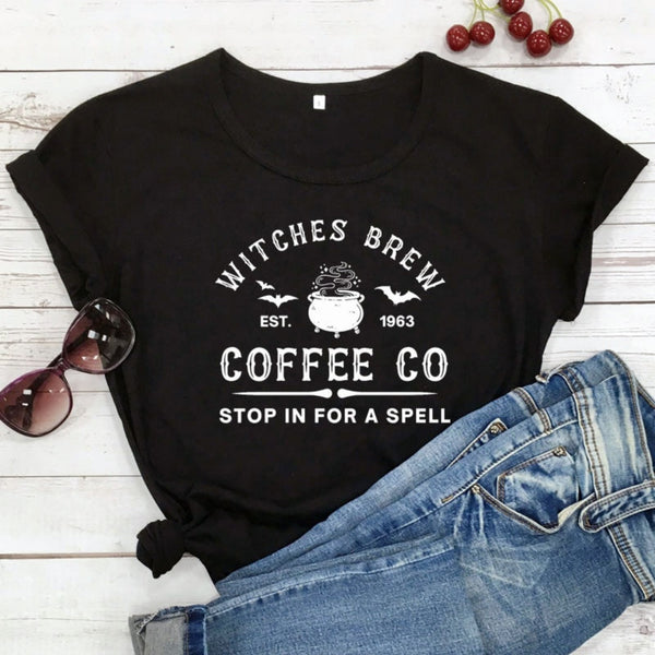 Witches Brew Coffee Co Women T-shirt