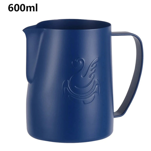 Starbrew Swan Latte Art Pitcher Blue Teflon 400ml/600ml