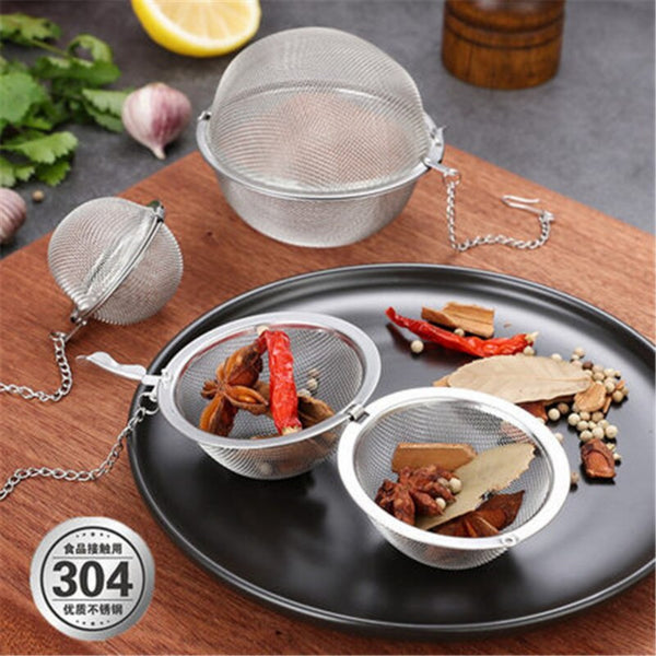 Saturn Ball Stainless Steel Tea Strainer