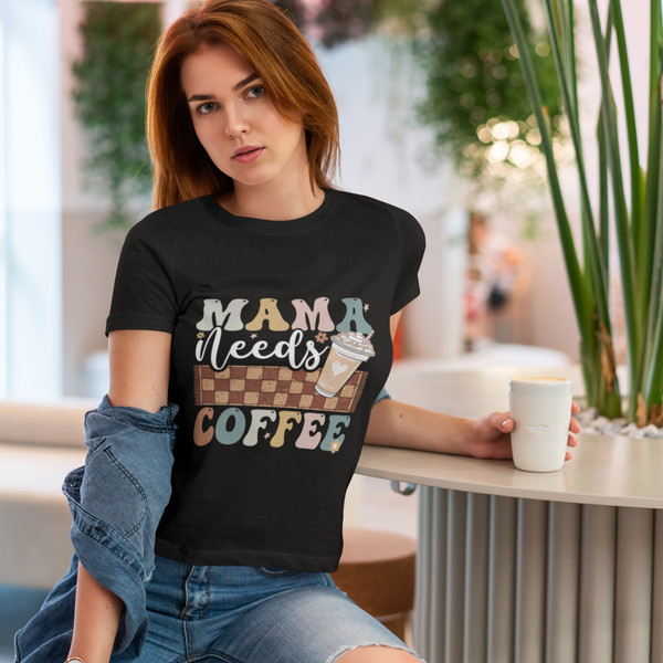 Mama Needs Coffee Shirt, Funny Mom Shirt, Coffee Lover Shirt, Mother's Day Shirt, Mama Shirt, Cool Mom Shirt, Gift For Mom