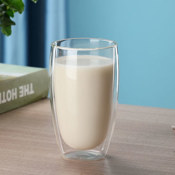 Duplex Double-Walled High Borosilicate Glass Mug