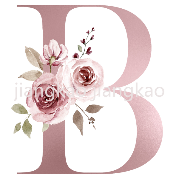 Floral Initial Name Personalized Enamel Mug