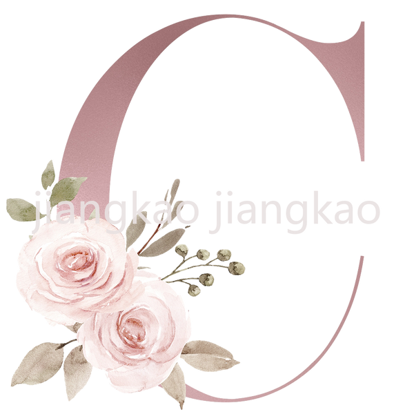 Floral Initial Name Personalized Enamel Mug