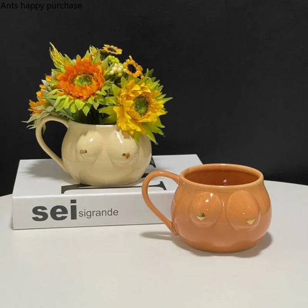 Chest Ceramic Mug