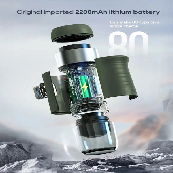 HiBrew Wireless Electric Portable Espresso Maker