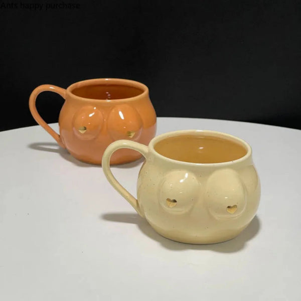 Chest Ceramic Mug