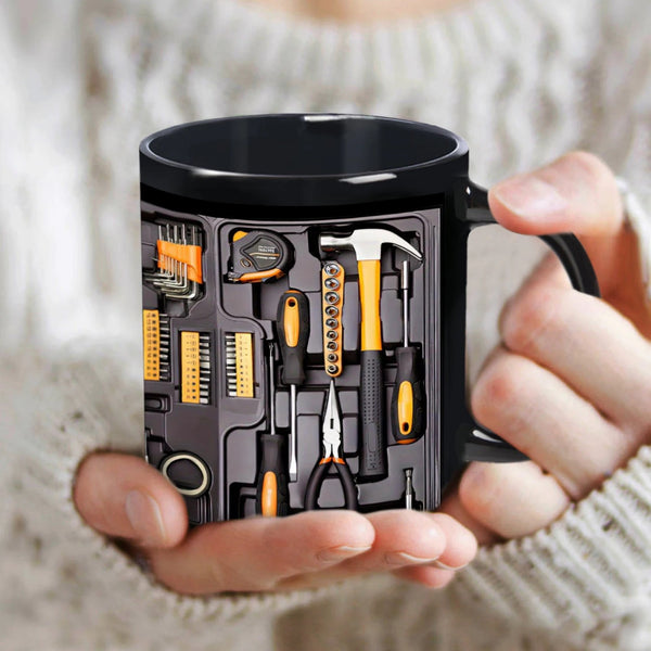 GREASE MONKEYS Mechanic Toolbox Mug