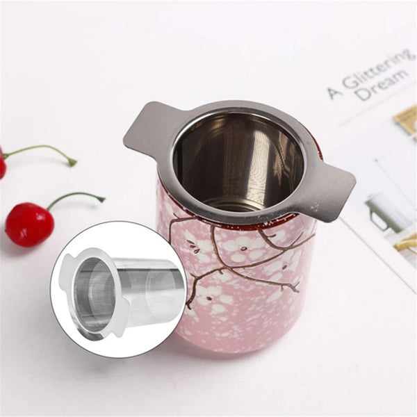 SATELLITE Stainless Steel Loose Tea Strainer