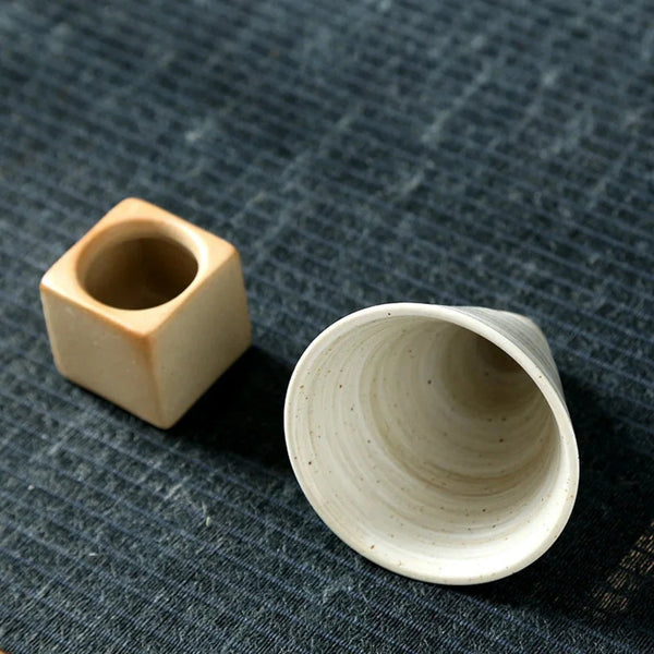Conical Coffee Mugs With Stands