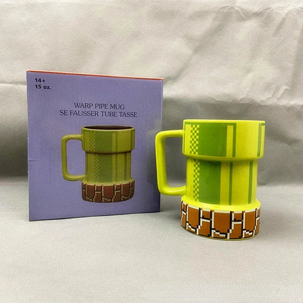 Suepr Mario Bros Pipe Mug