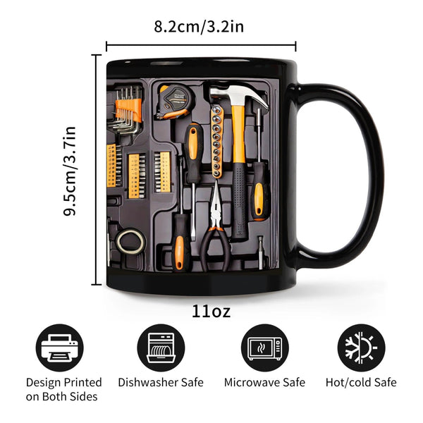 GREASE MONKEYS Mechanic Toolbox Mug