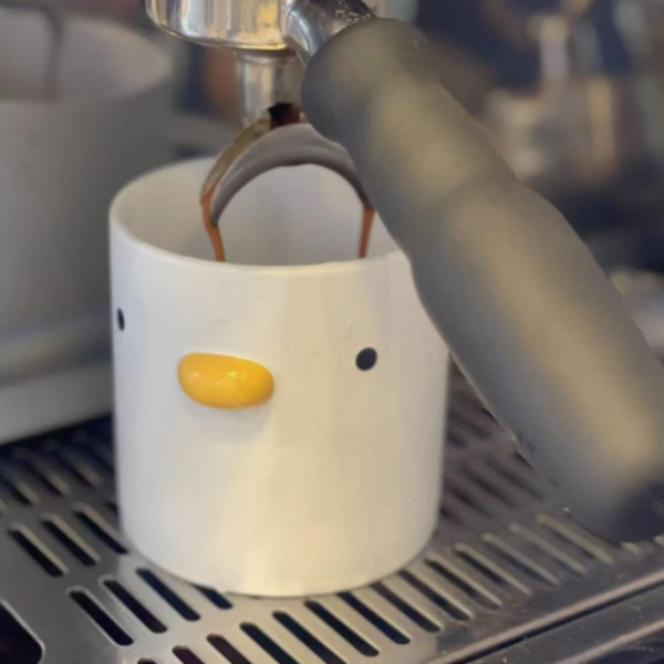 Little Fluffs Ceramic Duck Shaped Mug