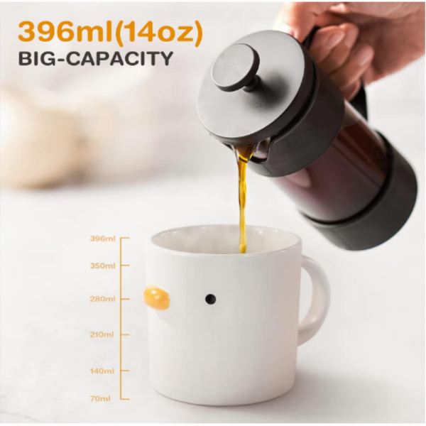 Little Fluffs Ceramic Duck Shaped Mug