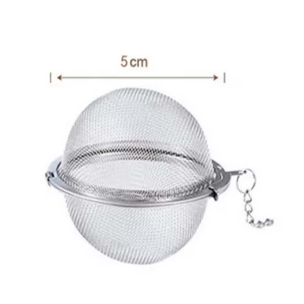 Saturn Ball Stainless Steel Tea Strainer