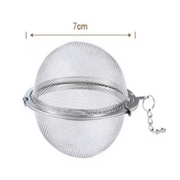 Saturn Ball Stainless Steel Tea Strainer