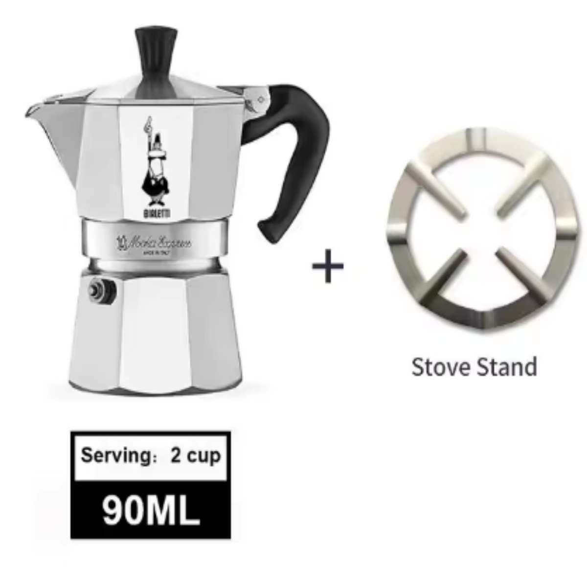 Bialetti Moka Express 2 Cups – STARBREW