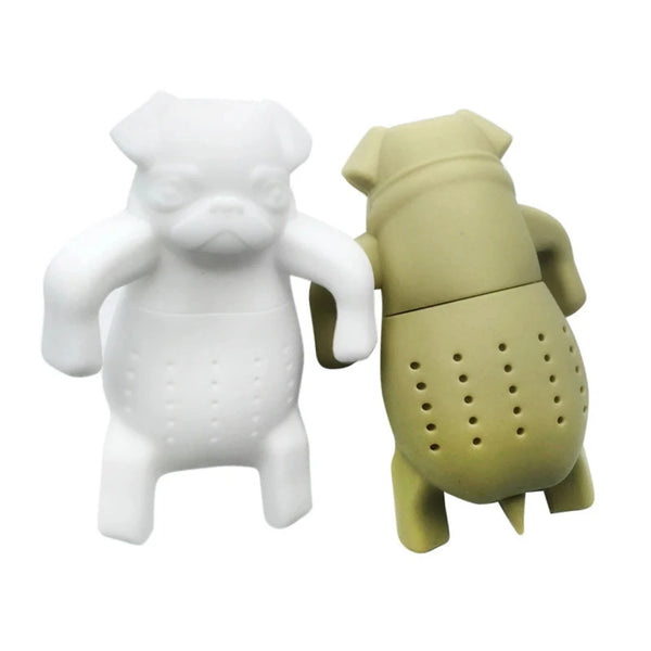Pug Dog Tea Infuser Loose Tea Strainer