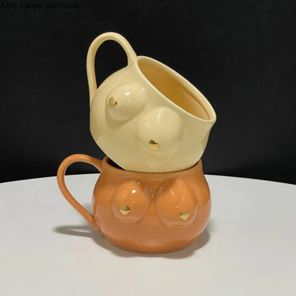Chest Ceramic Mug