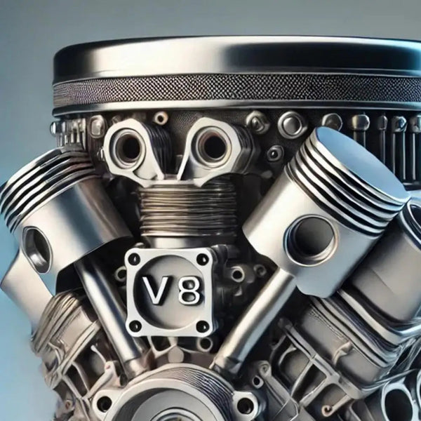 V8/V6 Creative Car Engines Stainless Steel Mug