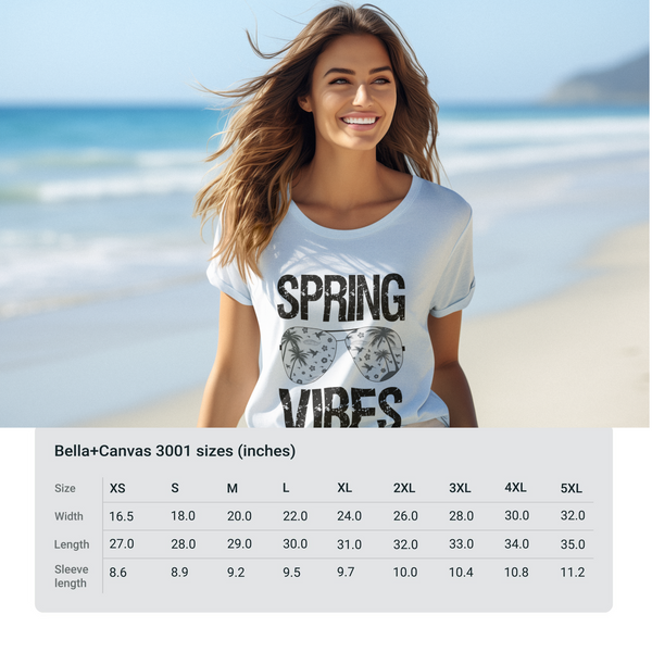 Spring Vibes Shirt, Spring Break Shirt, Spring Outfit For Her & Him, Unisex Fit, Hello Spring T-Shirt