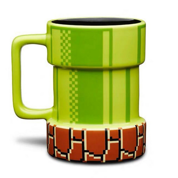 Suepr Mario Bros Pipe Mug