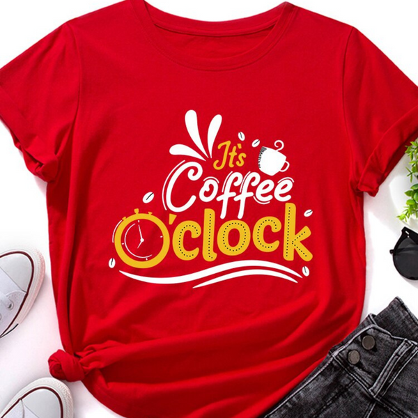 It's Coffee Clock Women T-Shirt