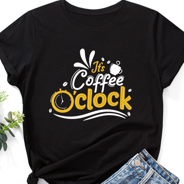 It's Coffee Clock Women T-Shirt