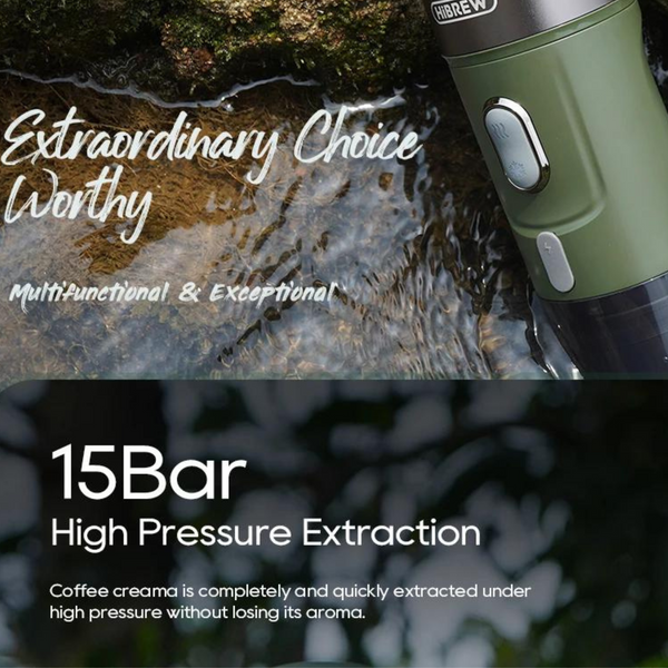HiBrew Wireless Electric Portable Espresso Maker