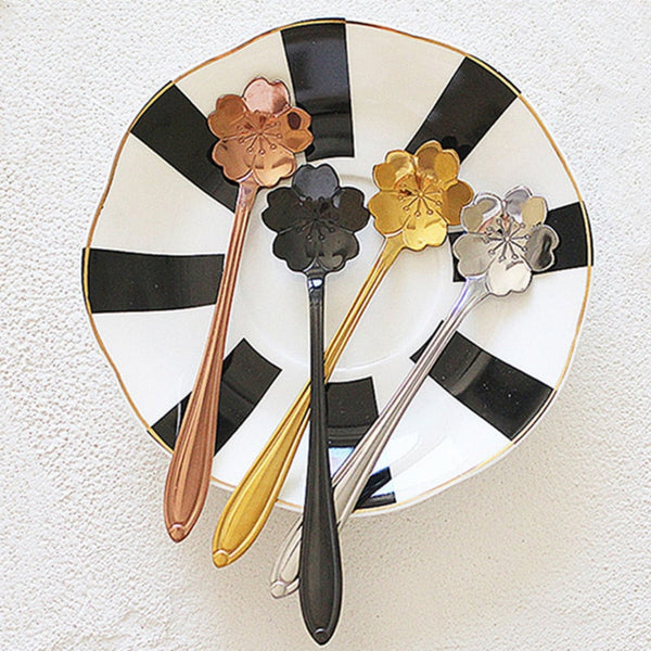 Sakura Flowers Spoons Set
