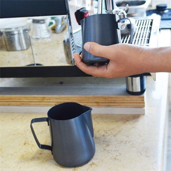 Starbrew Non-Stick Black Latte Art Pitcher