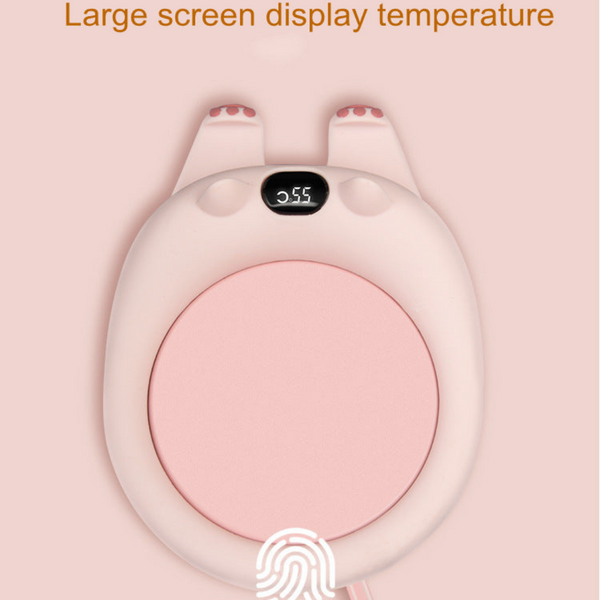 LifeSmart Bubbles Cat Mug Warmer With Mobile Phone Holder