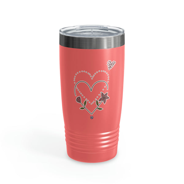 Starbrew All-Round Tumbler, 20 oz - Floral Heart