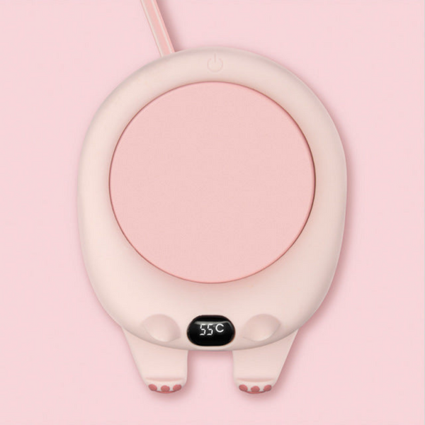 LifeSmart Bubbles Cat Mug Warmer With Mobile Phone Holder