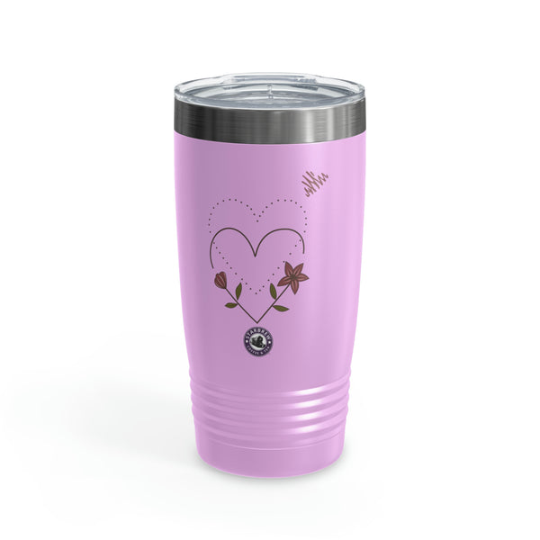 Starbrew All-Round Tumbler, 20 oz - Floral Heart