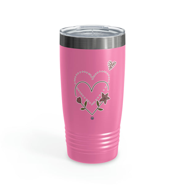 Starbrew All-Round Tumbler, 20 oz - Floral Heart