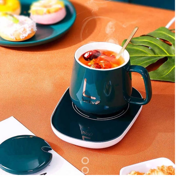 LifeSmart 55℃ Constant-Temperature Mug Warmer Gift Set