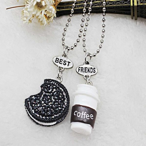 Luxyglo Best Friends Coffee Necklace