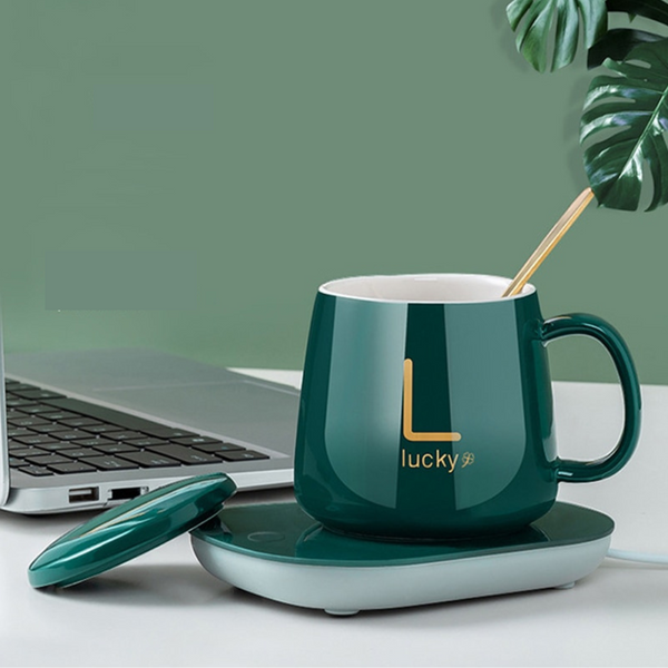 LifeSmart 55℃ Constant-Temperature Mug Warmer Gift Set