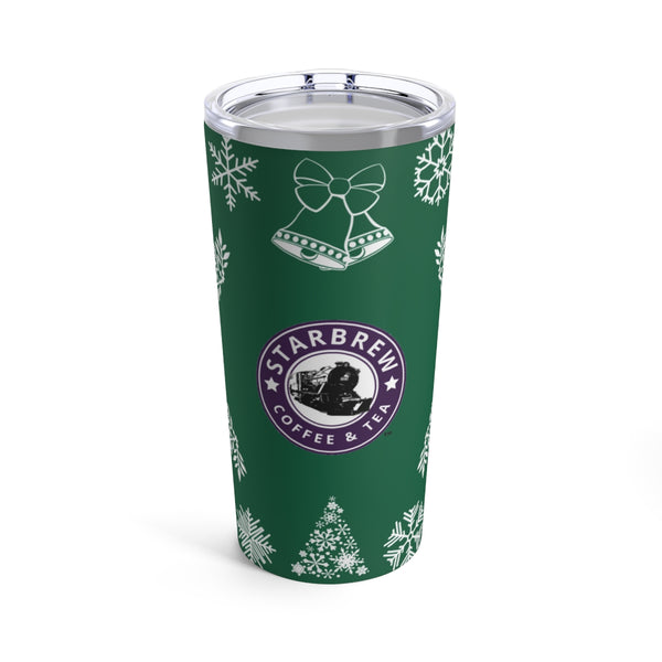 Starbrew Holiday 2022 White Christmas Tumbler 20oz