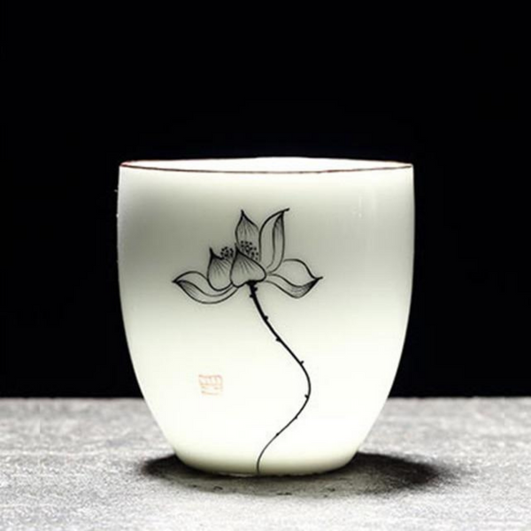 White Jade Tea Cups