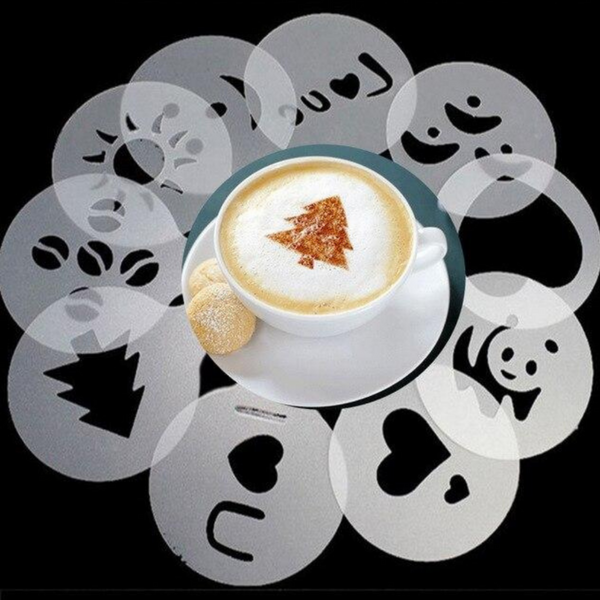 Coffee Art Stencil