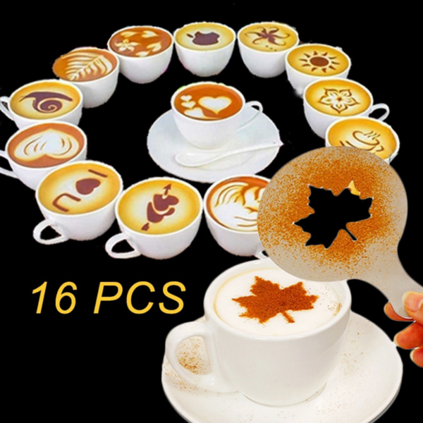Coffee Art Stencil