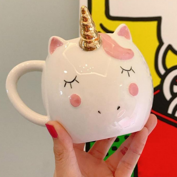 Cute Sleeping Unicorn Coffee Mug