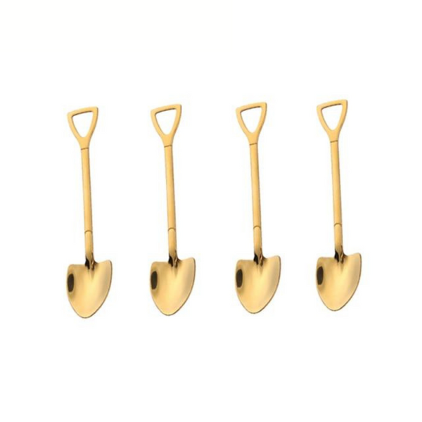 Elegant Shovel Spoon 4 PCS