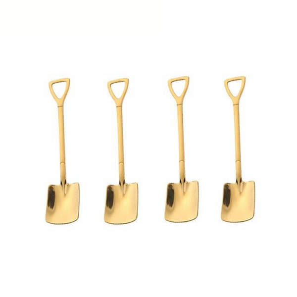 Elegant Shovel Spoon 4 PCS