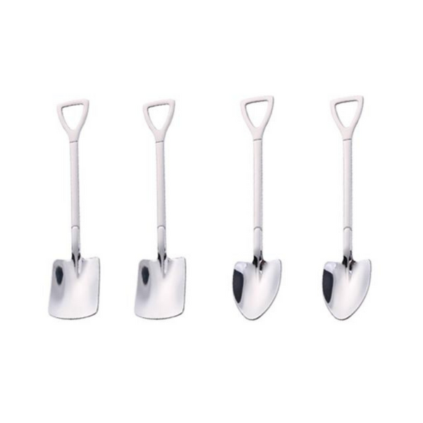 Elegant Shovel Spoon 4 PCS