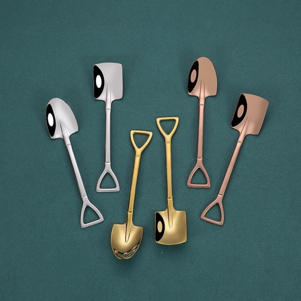 Elegant Shovel Spoon 4Pcs